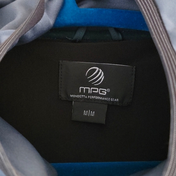 MPG Women's Teal and Grey Jacket Size M - Picture 3 of 8